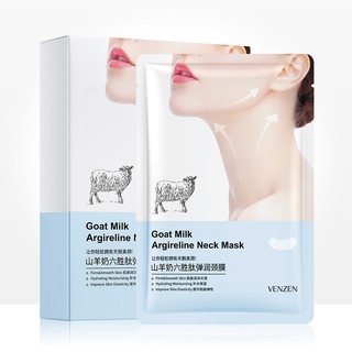 Mặt Nạ Cổ Từ Sữa Dê Dưỡng Ẩm Làm Trắng Da Bisutang