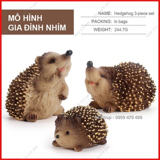 Mô Hình Gia Đình Nhím - 7687.1
