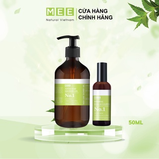 Viêm nang lông, viêm lỗ chân lông - Liệu trình chuyên biệt: xịt 50ml + sữa tắm thảo mộc 500ml MEE NATURAL