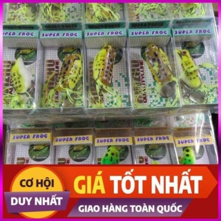 [Xả Kho 3 Ngày] Mồi câu cá giả nhái hơi chuyên câu cá lóc