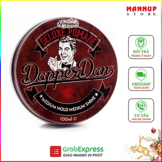 [HCM]Sáp Vuốt Tóc Dapper Dan Deluxe Pomade 100g - Wax Tạo Kiểu Tóc Cao Cấp, Giữ Nếp Cực Tốt