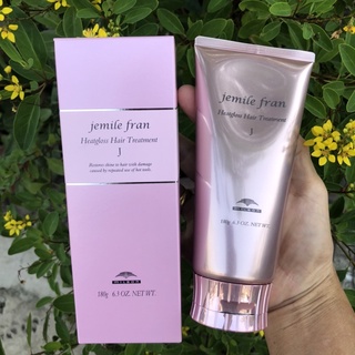 Kem xả cho tóc khô xơ hư tổn Milbon Jemile Fran Heatgloss Hair Treatment 180ml -  (J) DÀNH CHO TÓC SỢI TO