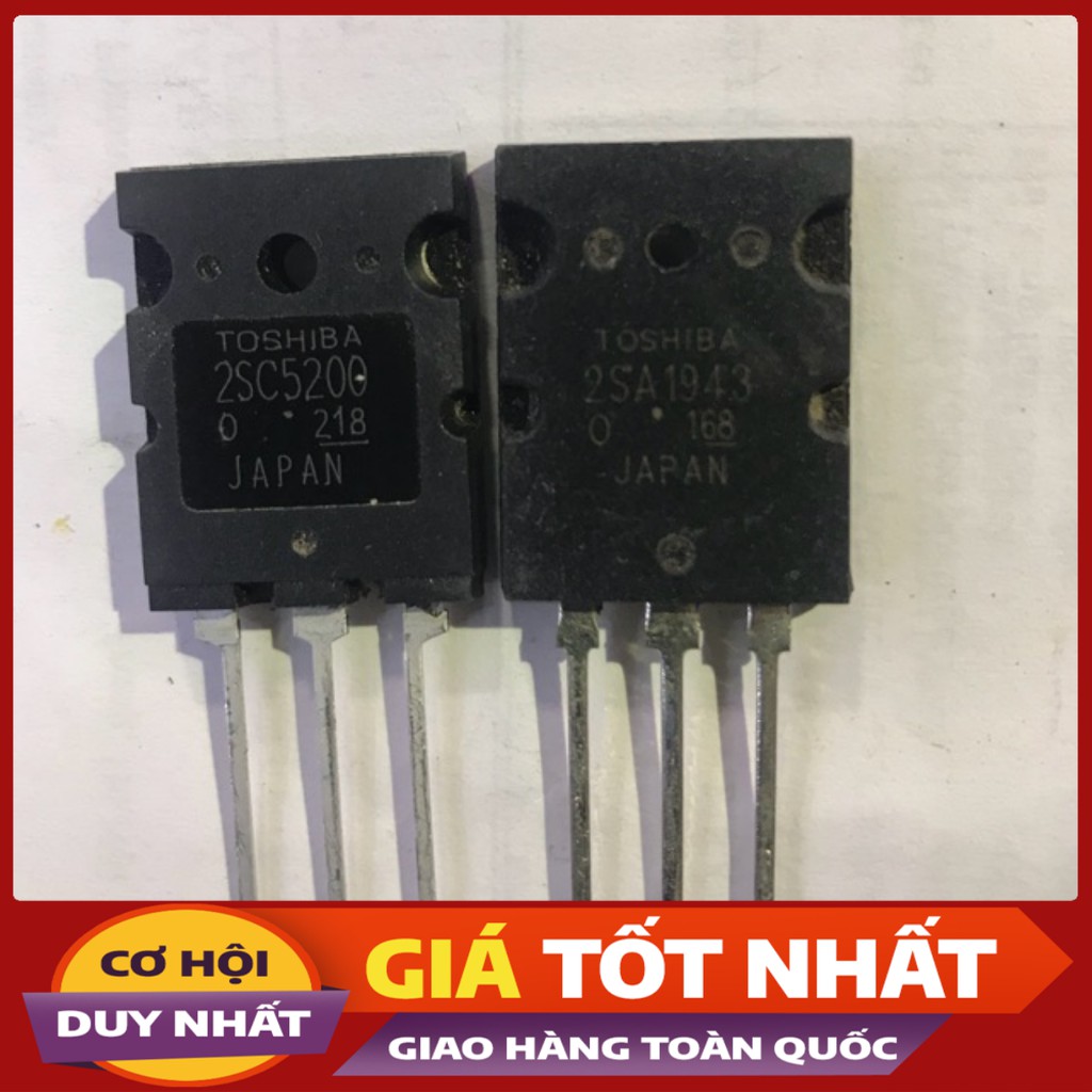 Cặp sò C5200 và A1943
