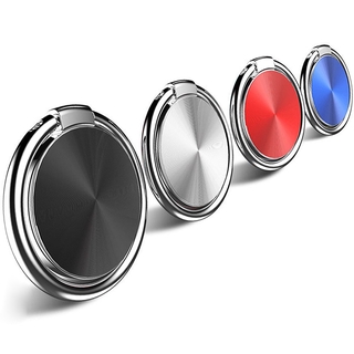 Nhẫn Đỡ Điện Thoại Xoay 360 Độ Bằng Kim Loại Có Nam Châm Gắn Xe Hơi Cho Iphone Xiaomi Đứng