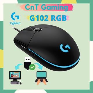 Chuột game Logitech G102 Prodigy RGB LED (Đen) - Dành Cho Game Thủ - Chuột Đã Qua Sử Dụng