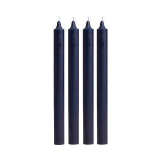 Nến cây trụ 25cm- Bộ 4 cây- Không mùi