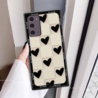 Ốp Samsung Note 20 trái tim, thời trang, thể thao, ốp viền dẻo đẹp