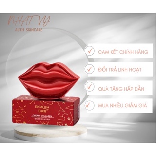 [Hộp 20 miếng ] Hũ mặt nạ dưỡng hồng môi Bioaqua