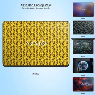 Skin dán Laptop Sony Vaio in hình baby milo - stic257 (inbox mã máy cho Shop)