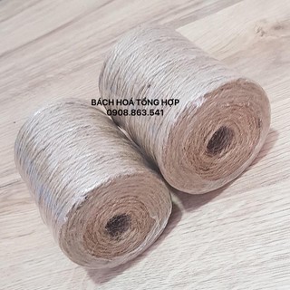 Bộ 2 Cuộn Dây Thừng Gai Trang Trí Handmade Độc Đáo Size 2mm Dài 165M