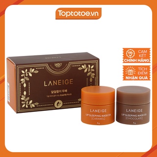 Set 2 Mặt Nạ Ngủ Cho Môi Laneige Lip Sleeping Mask 8g (2*8g)