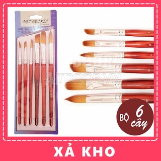 [ARTDOOR] Bộ cọ vẽ ART SECRET 6 cây (1218)