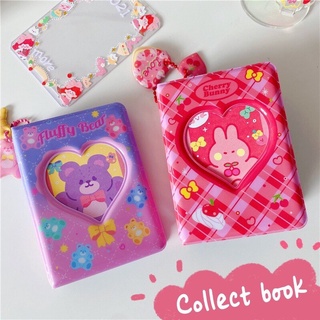Collect book/ album 40 ảnh 3 inch - Thỏ và Gấu - dùng để sưu tầm và bảo quản photocard, ảnh polaroid