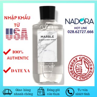 Sữa Tắm Dành Cho Nam Bath And Body Works - Marble Body Wash (295ml)
