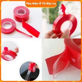 Băng keo 3M 2 mặt trong suốt Acrylic Foam cuộn 3 mét bản 1cm - dính mọi bề mặt siêu chắc
