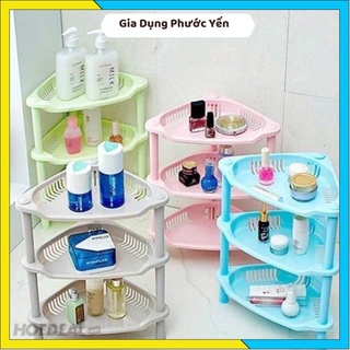 Kệ góc nhà tắm tam giác 3 tầng