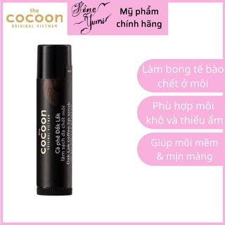 Son tẩy tế bào chết cho môi Cocoon từ Cà Phê Đắk Lắk 5g - Hàng chính hãng