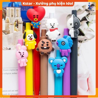 Bút bấm nhân vật Bangtan dẻo mẫu mới