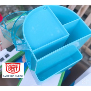 Cắm bút 4 tầng+3 ngăn màu GuangBo BT5953
