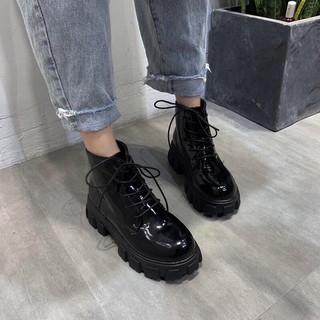 Giày Bốt cổ Lửng Phong Cách Hàn Cao Cấp - boots nữ chiến binh top bán chạy nhất
