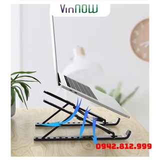 Giá đỡ Tản Nhiệt Macbook, Laptop, iPad Điều Chỉnh Độ Cao, Bằng Nhựa ABS Chắc Chắn.