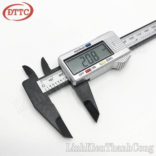 Thước Kẹp Kỹ Thuật Số 150mm Nhựa Đen