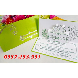 ✅|𝗦𝗵𝗼𝗽 𝗨𝘆 𝗧𝗶́𝗻| Thiệp mời sinh nhật, thiệp mời thôi nôi, thiệp mời đầy tháng mẫu Pop-Up. [MPU-25]