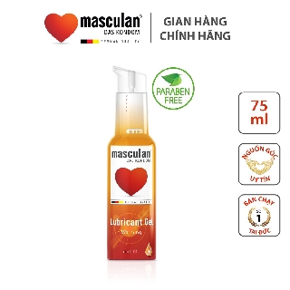 Gel Bôi Trơn Cao Cấp Masculan - Nồng Ấm - Kích Thích Khi Quan Hệ - Gốc Nước - Không Chất Bảo Quản - An Toàn - 75Ml