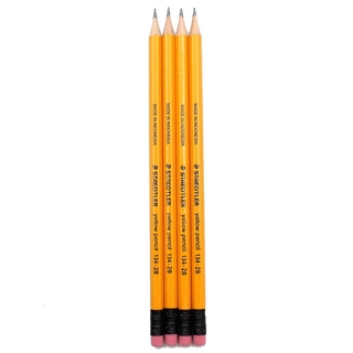 Bộ 4 Bút Chì Gỗ 2B Staedtler 134 - Thân Cam