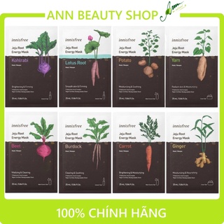Mặt Nạ Dưỡng Da Từ Tinh Chất Củ Rễ Innis-free Jeju Root Energy Mask 25ml