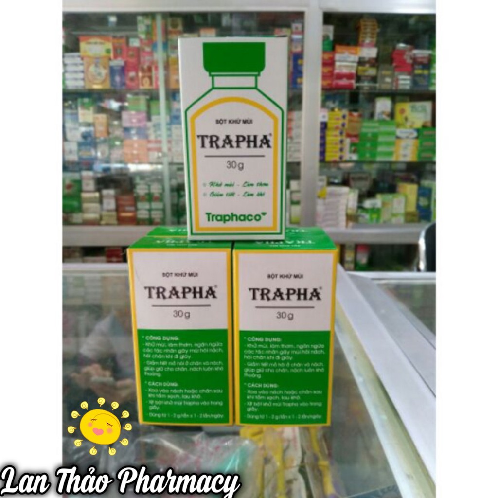 Bột khử mùi Trapha (30g)
