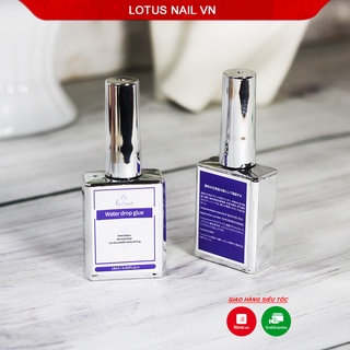 Top giọt sương, gel giọt nước ( water drop glue ) Lotus chai 18ml