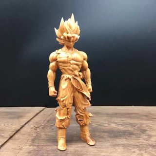 Tượng gỗ SonGoku(Kakarot) cao: 13cm-ngang: 5cm.