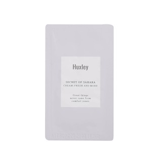[Sample]Kem dưỡng da ẩm mượt dạng gel Huxley Cream ; Fresh and More 1ml _ Huxley Chính Hãng
