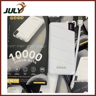 Pin sạc dự phòng 10.000mah, 2 cổng sạc nhanh và sạc chậm