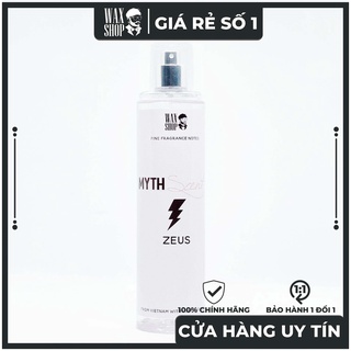 Xịt Thơm Body Mist Zeus - Myth Scent Cho Nam ⚡Siêu Thơm⚡ Giữ Mùi 12H, Chính Hãng, Nam Tính, Nước Hoa Giá Rẻ - Waxshop.