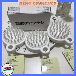 Lược gội đầu Silicone Nhật - mát xa da đầu - giảm rụng tóc - kích thích mọc tóc