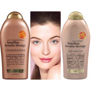 Dầu Gội - Dầu Xả OGX OGX Brazilian Keratin Therapy ( 577ml )