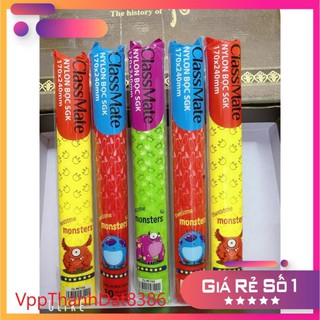 (Sale)  Set 10 Bọc sách SGK các cấp nylon bọc vở cấp 1 Classmate