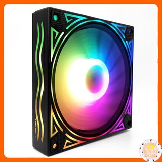 QUẠT LED CASE COOLMOON X PLUS LED RGB 12CM INFINY DECOR