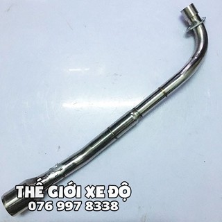 Cổ pô Sirius gắn bô nổ độ pô Sirius RC xăng cơ