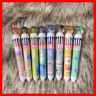BÚT BIC 10 NGÒI ĐỦ MÀU