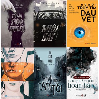 Sách - Combo 6 cuốn truyện Trinh thám xuất sắc hàng đầu của tác giả Tử Kim Trần