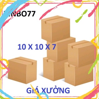 10X10X7 Bộ 100 Thùng Carton(1.0k/thùng)