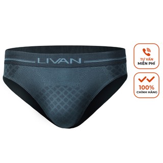 Quần Sịp Tam Giác Sợi Bamboo Livan Sport Kháng Khuẩn Màu Xanh Than