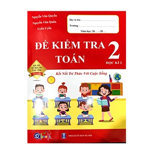 Sách - Đề Kiểm Tra Toán 2 - Học kì 2 kết nối tri thức