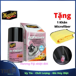 [HCM] Xịt Khử Mùi Diệt Khuẩn Nội Thất Xe Meguiar's Hương Fiji nhiệt đới Air Refresher G201502 Tặng Khăn .Uy Tín - Chất L
