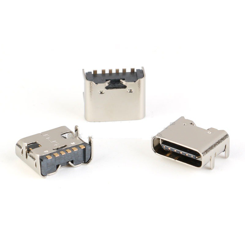 Cổng USB Type C 6 Chân (Hàn board)
