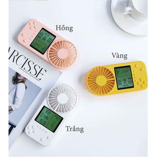 Quạt tích điện kiêm máy chơi game với 26 trò chơi kinh điển