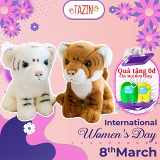Gấu bông hổ baby cute dễ thương, hổ baby lông tơ mềm mịn cao cấp TAZIN
